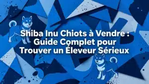 Professional header image for list-based article: Shiba Inu Chiots à Vendre : Guide Complet pour Trouver un...