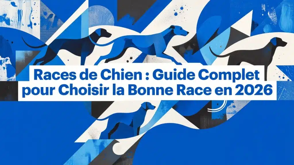 Professional header image for list-based article: Races de Chien : Guide Complet pour Choisir la Bonne Race...