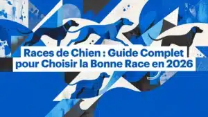 Professional header image for list-based article: Races de Chien : Guide Complet pour Choisir la Bonne Race...