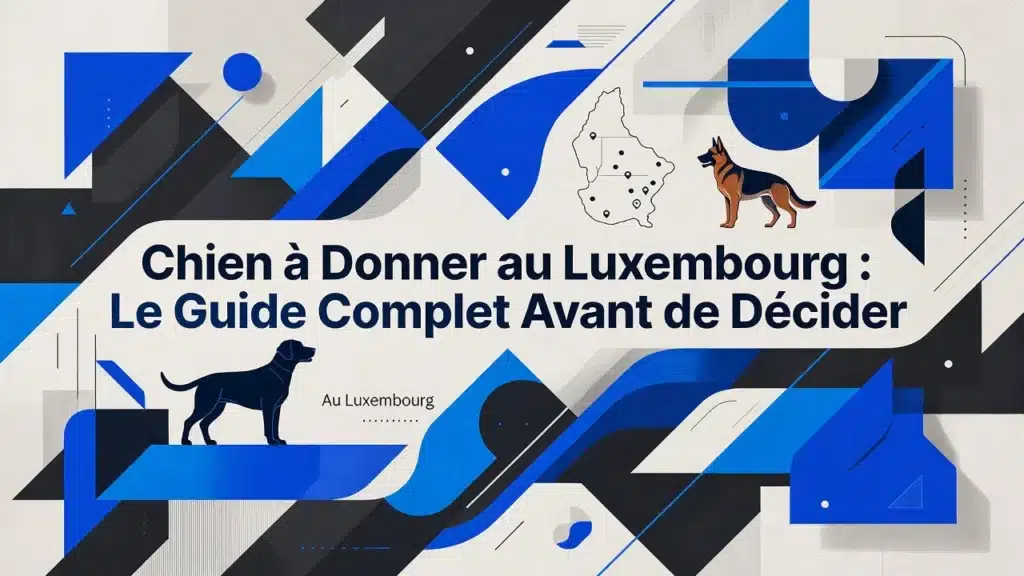 Professional header image for educational tutorial: Chien à Donner au Luxembourg : Le Guide Complet Avant de ...